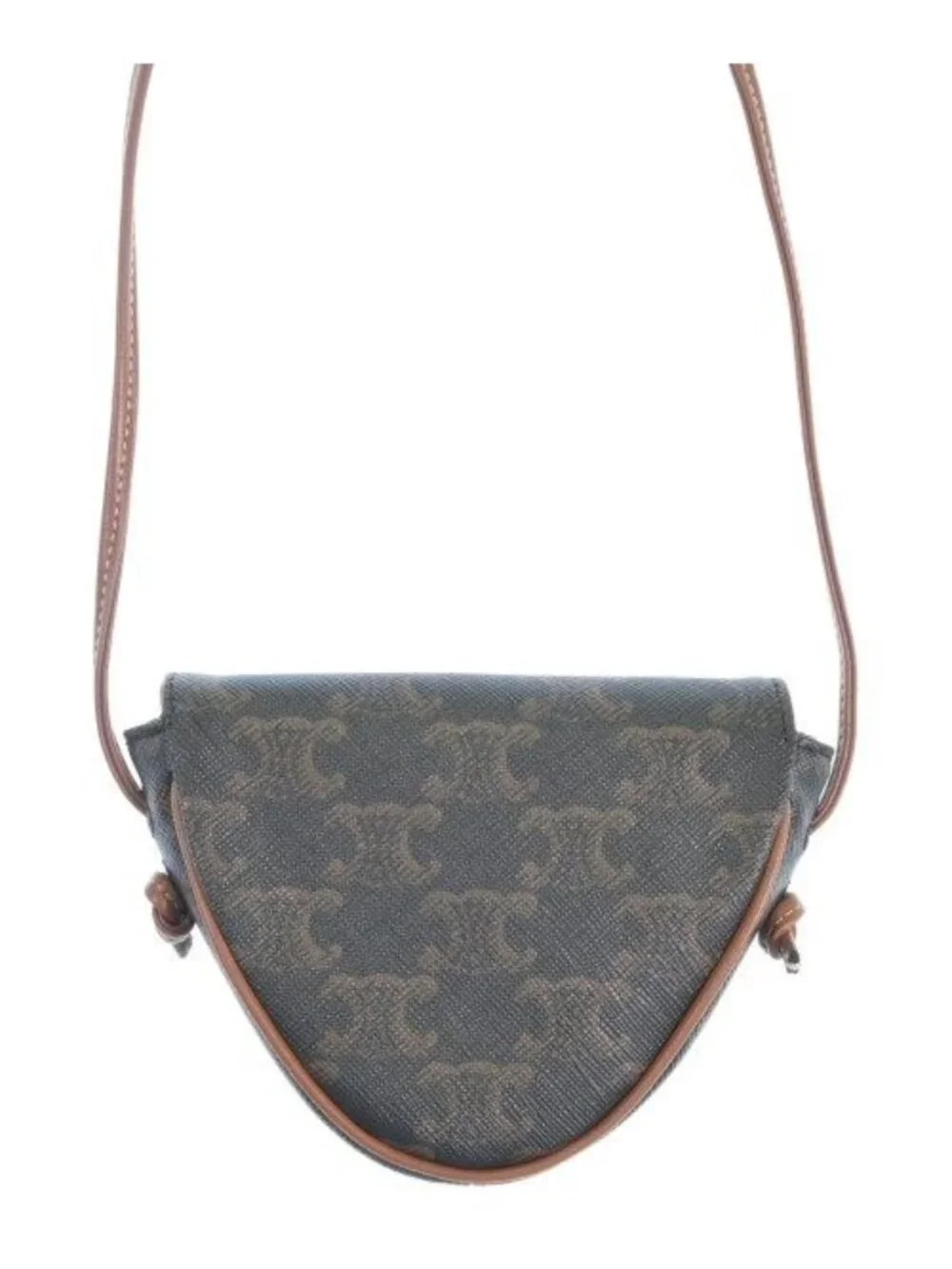 Celine Shoulder Bag Canvas Black - Picture 2 of 10